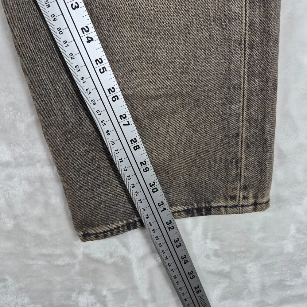 Levi's Premium 501 Jeans Men's 32x32 Brown Big E Straight Leg‎ Button Fly NWT